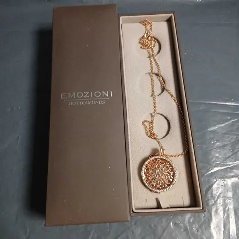 EMOZIONI HOT DIAMONDS PENDANT NECKLACE