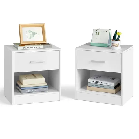 BOXED MERAYA BEDSIDE TABLE (SET OF 2) (1 BOX)