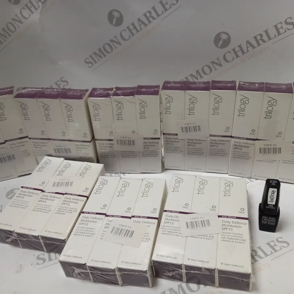 DAILY DEFENCE MOISTUISER SPF15 AND GEL NAIL TOP COAT