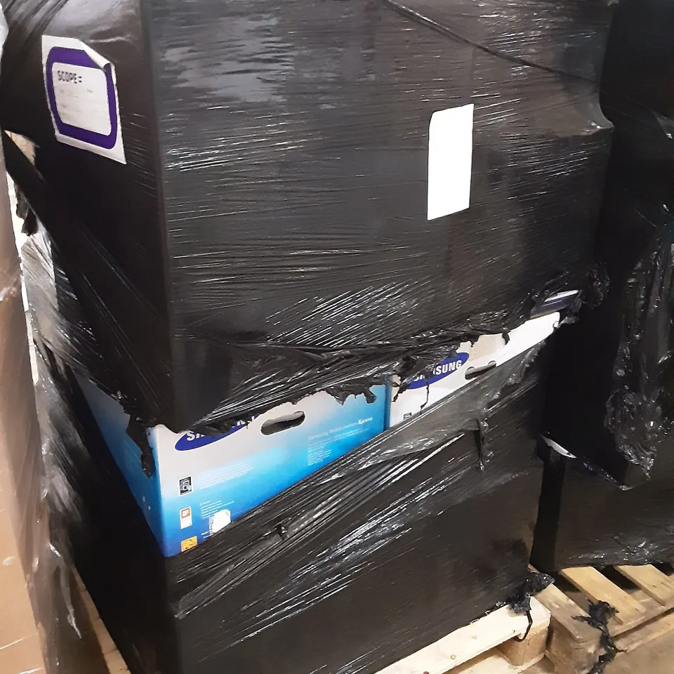 PALLET OF ASSORTED PRODUCTS INCLUDING SAMSUNG MULTIFUNCTION XPRESS COLOUR LASER MULTIFUNCTION