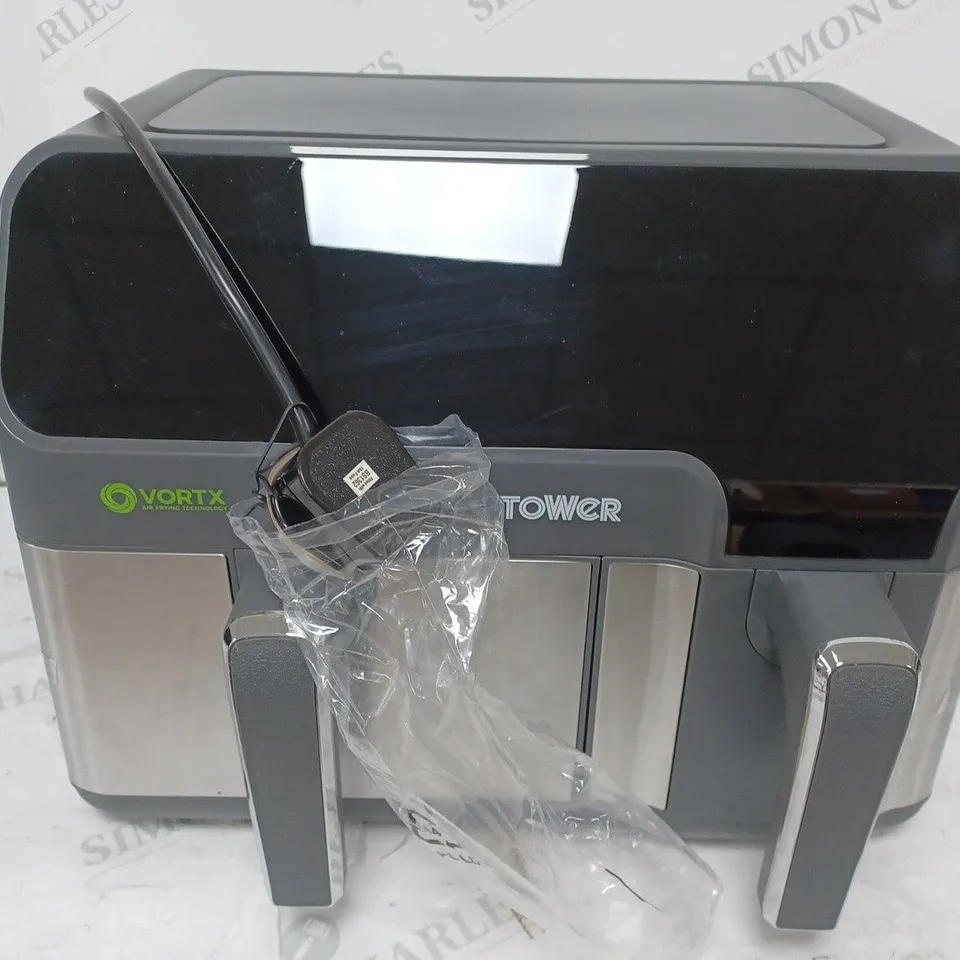 BOXED TOWER VORTEX T17099 ECO DUO DIGITAL AIRFRYER