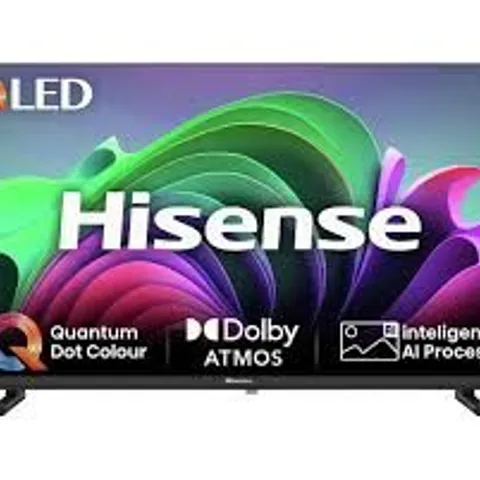 HISENSE 40" 40E5NQTUK SMART QLED TV DAMAGED SCREEN