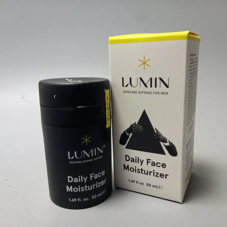 BOXED LUMIN DAILY FACE MOISTURISER (50ml)