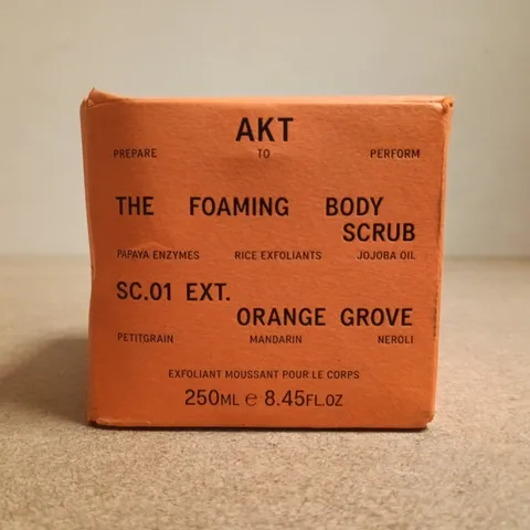 AKT THE FOAMING BODY SCRUB SC.01 EXT ORANGE GROVE (250ML)
