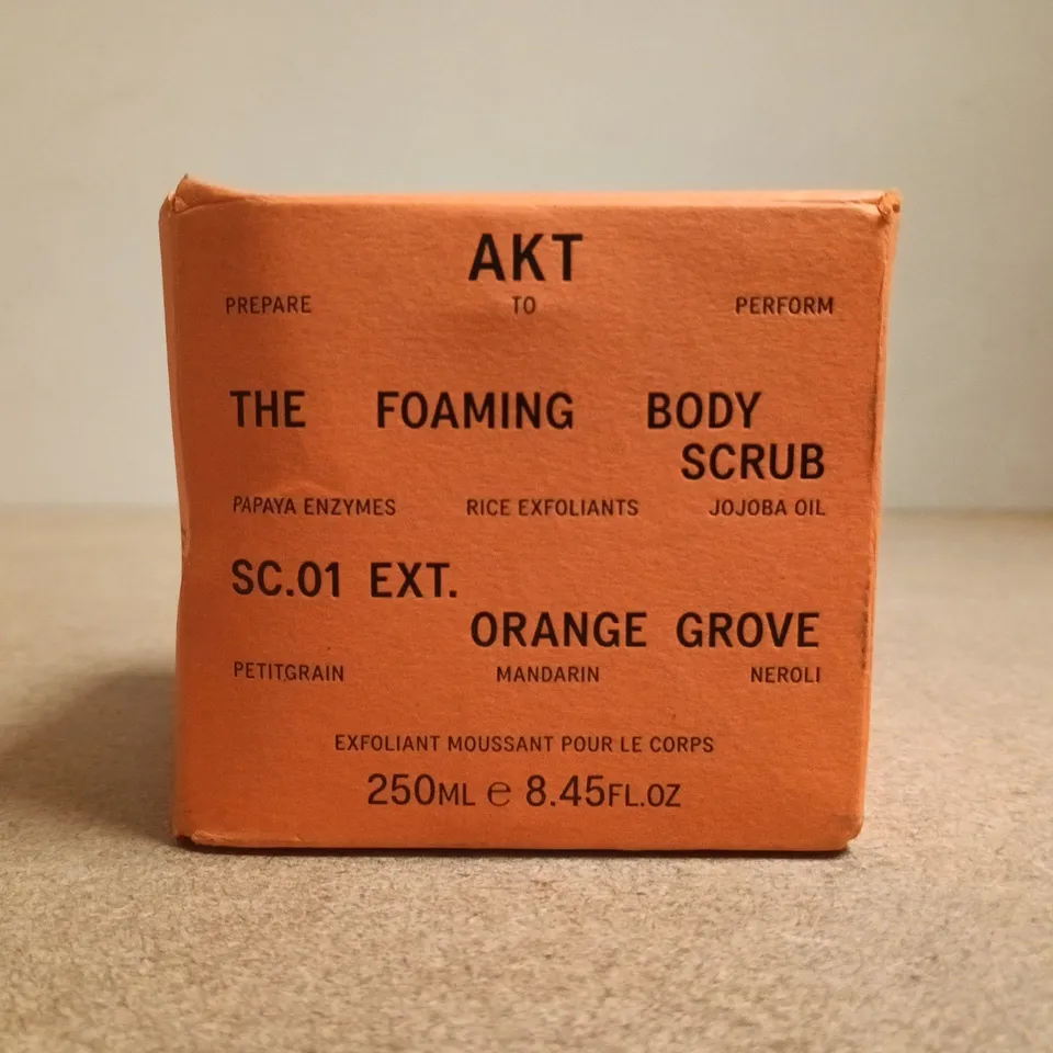 AKT THE FOAMING BODY SCRUB SC.01 EXT ORANGE GROVE (250ML)