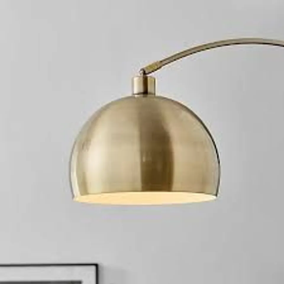 BOXED HOLDEN LAMP BASE SHADE GOLD - NO SHADE (1 BOX)