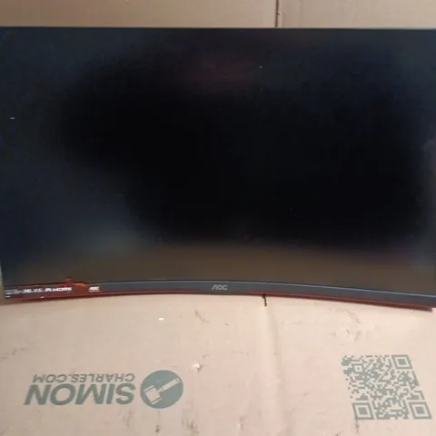 AOC 32-INCH C32GZE/BK CURVED LCD MONITOR