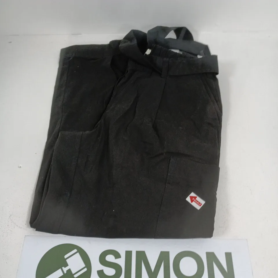 BOOMPIX BLACK WOMEN'S TROUSERS, UK 12 (EU 38, FR 40, IT 44, US 6)
