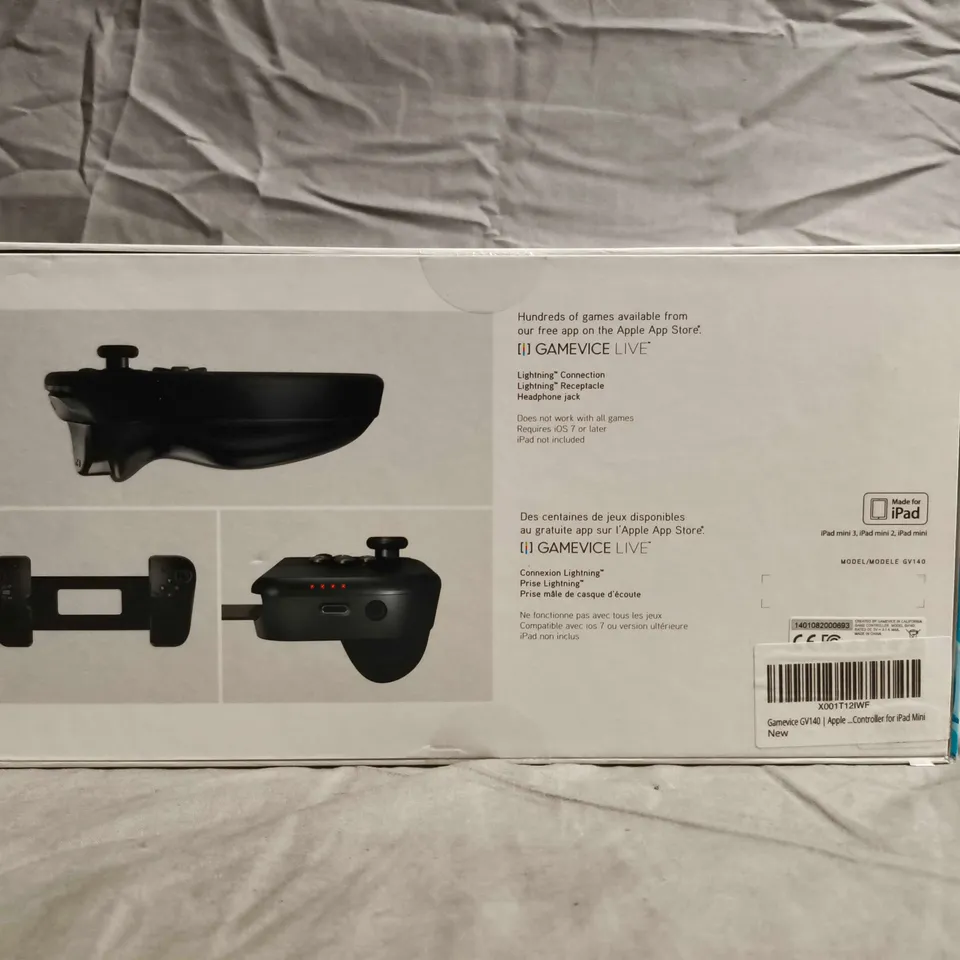 GAMEVICE CONTROLLER FOR IPAD – BOXED