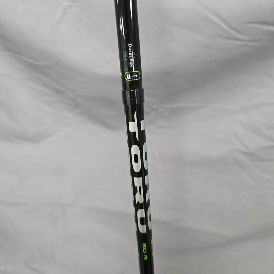 TOUR EDGE FORGED GOLF IRON WITH DURLOCK SHAFT - BLACK FINISH 