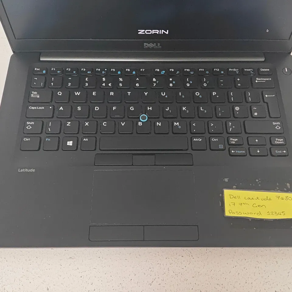 UNBOXED DELL LATITUDE 7480 INTEL I-7 7TH GEN LAPTOP IN BLACK - P73G