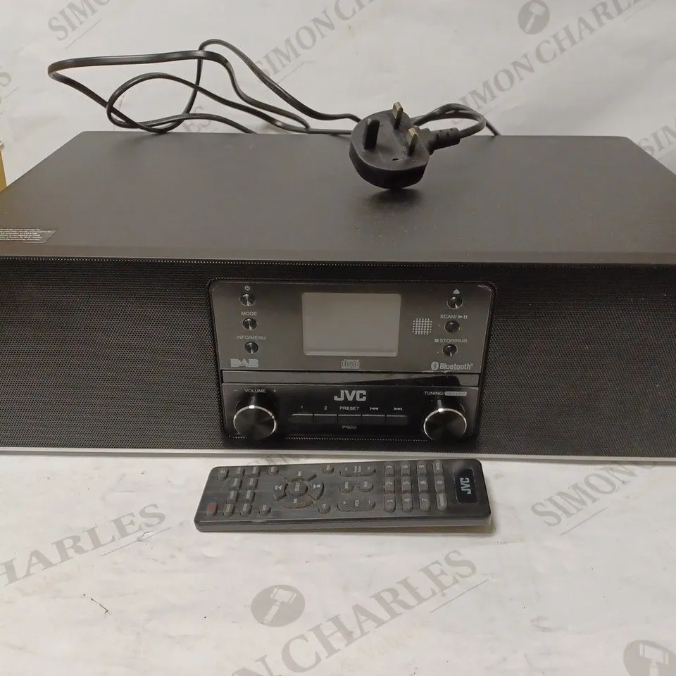 JVC RD-D100 BLUETOOTH ALL-IN-ONE HI-FI SYSTEM