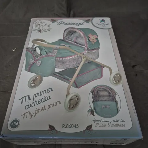 DECUEVAS TOYS – MI PRIMER COCHECITO / MY FIRST PRAM BABY STROLLER TOY SET (R.86045)