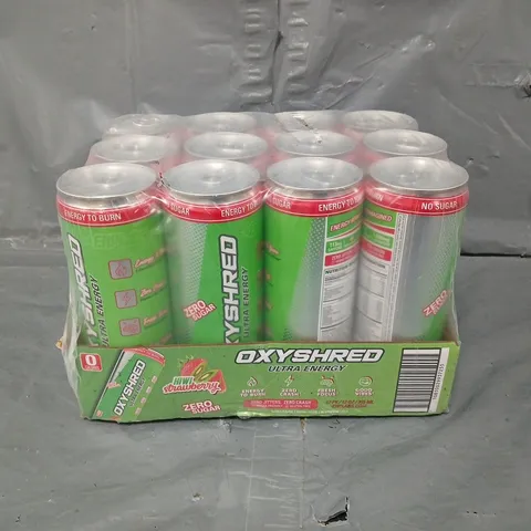 PACK OF 12 OXYSHRED KIWI STRAWBERRY 