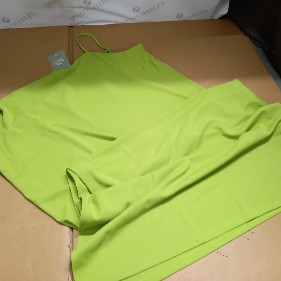 H&M GREEN DRESS - XL