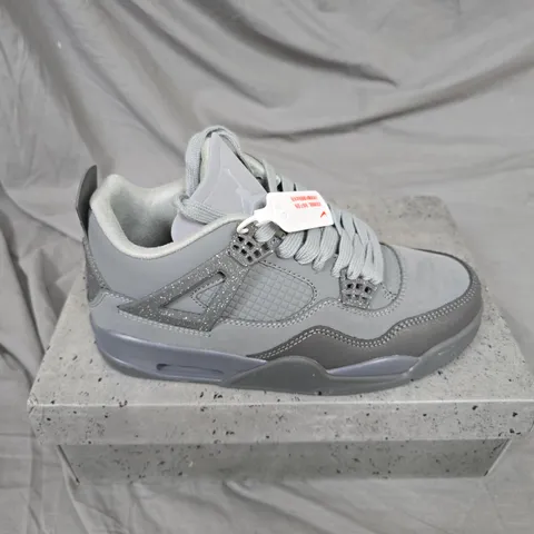 AIR JORDAN 4 RETRO CARBON GREY/HEAD GREY – UK 6 