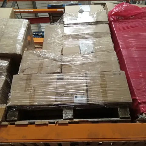 PALLET OF APPROXIMATELY TEN ASSORTED BATHROOM UNITS TO INCLUDE; NOVUM MIDI UNIT AND NOVUM MATT LIGHT GREY UNIT