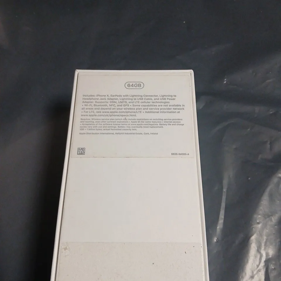 APPLE IPHONE X 64GB SPACE GREY – BOXED