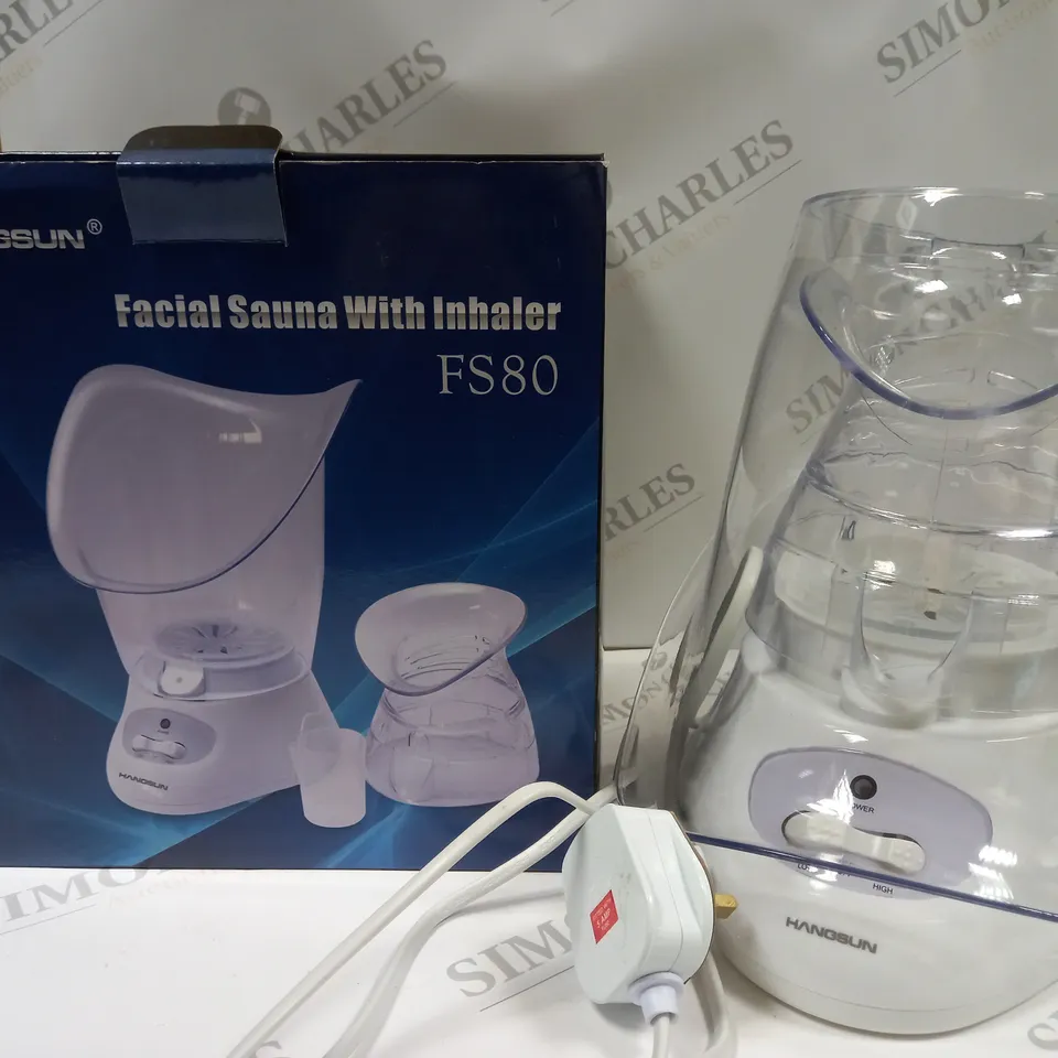 BOXED HANGSUN FACIAL SAUNA WITH INHALOR 