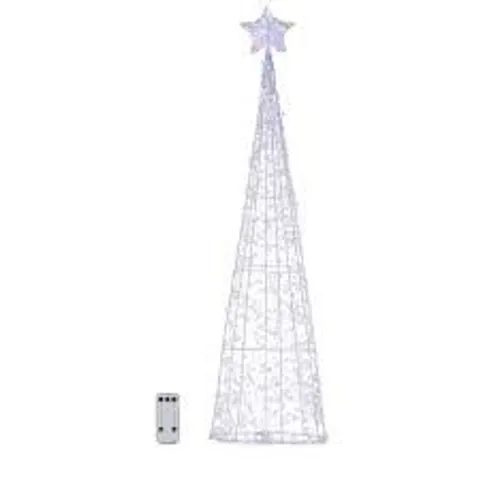 HOME STORIES PRE LIT INDOOR/OUTDOOR CRYSTAL LOOK SHAPES