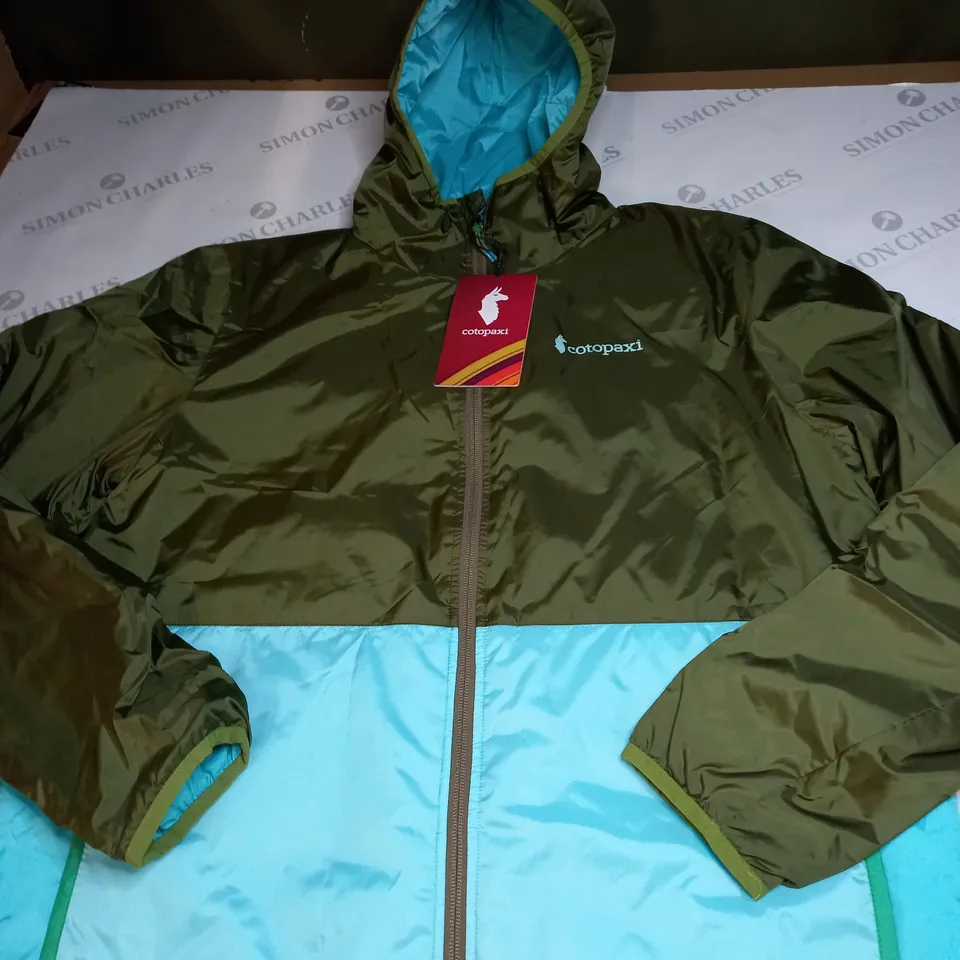 TECA CALIDO HOODED JACKET SIZE L 