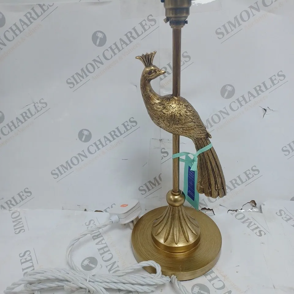 JL MATTHEW WILLIAMSON PEACOCK DESK LIGHT 