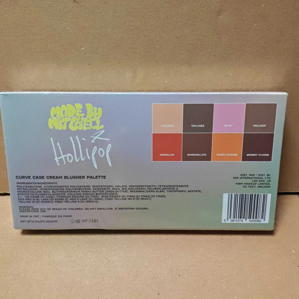 SEALED MADE BY MITCHELL HOLLIPOP CURCE CASE CREAM BLUSHER PALETTE