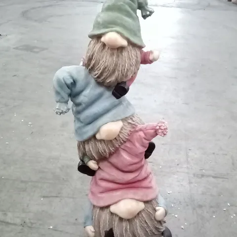 GARDEN GNOME STACK WITH LED