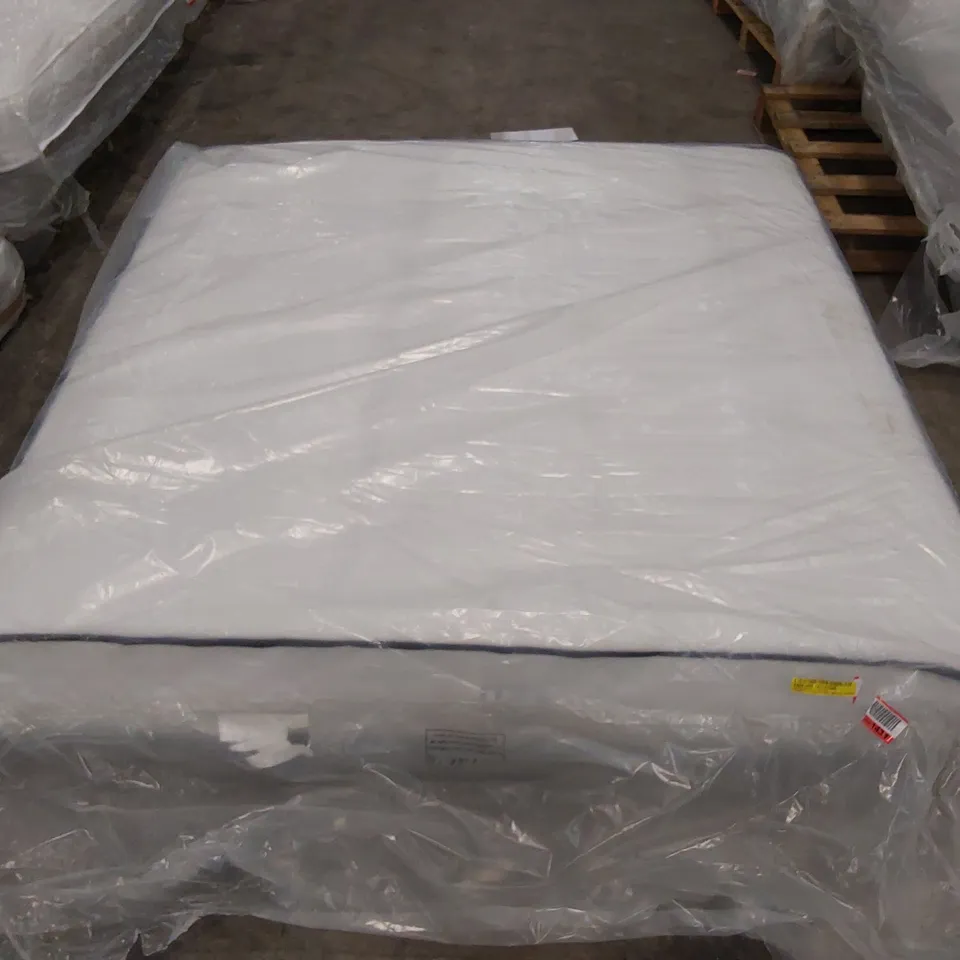 QUALITY BAGGED 6FT SUPERKING COOL BLUE POCKET SPRUNG MEMORY FOAM MEMORY MATTRESS 