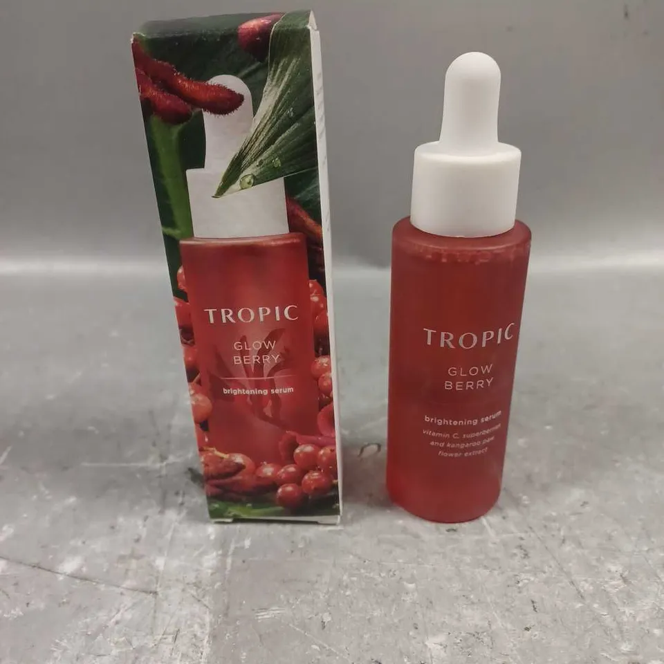 BOXED TROPIC SKINCARE GLOW BERRY BRIGHTENING SERUM 30ML