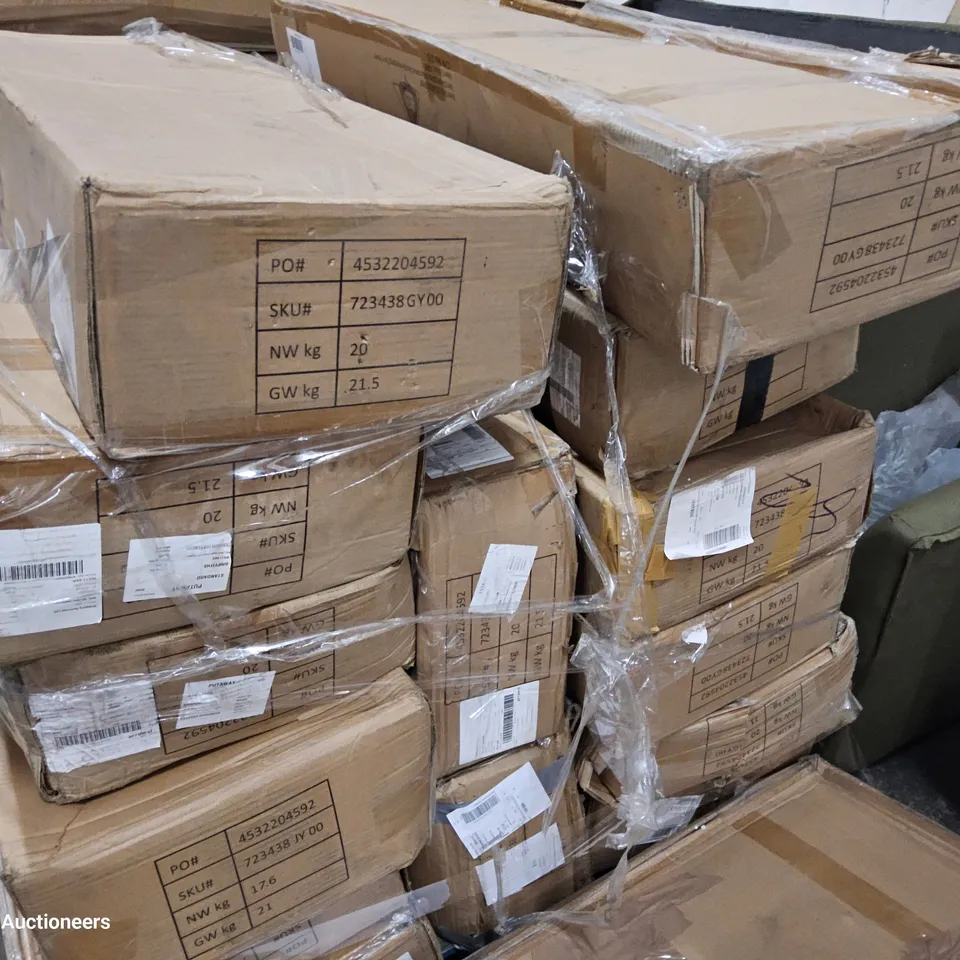 PALLET OF APPROXIMATELY 14 BOXED BALI MACRAME DOUBLE HANGING CHAIR PARTS ( Box 2 of 2 only)