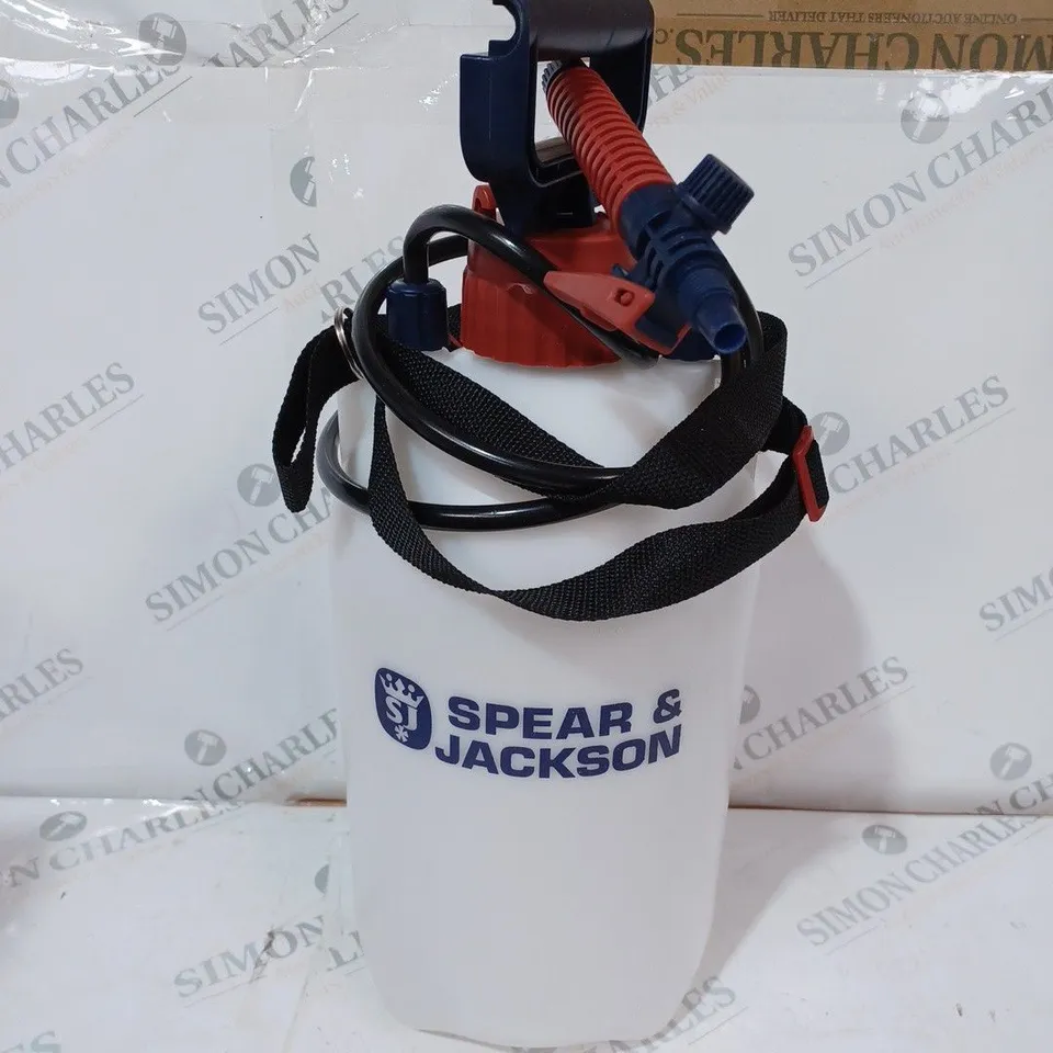 BOXED SPEAR AND JACKSON 5L PRESSURE SPRAYER 