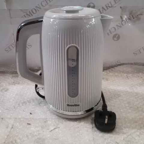 BOXED BREVILLE BOLD COLLECTION GREY JUG KETTLE