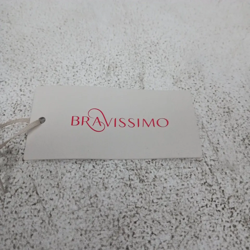 BRAVISSIMO AMARA LUXE BRA – NAVY/SILVER, UK 36GG