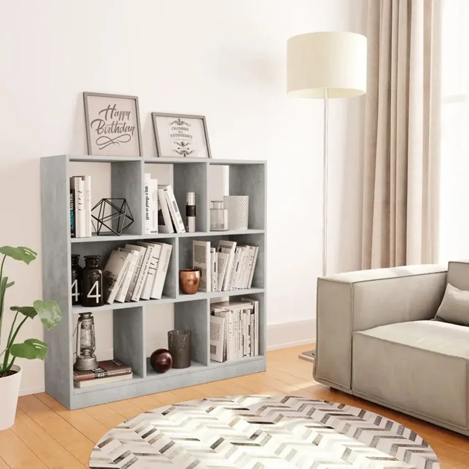 BOXED KATARA 100cm H X 97.5cm W STANDARD BOOKCASE (1 BOX)