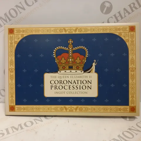 QUEEN ELIZABETH CORONATION PROCESSION INGOT STARTER COLLECTION