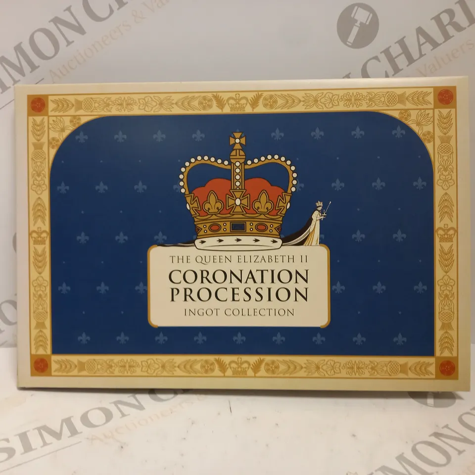 QUEEN ELIZABETH CORONATION PROCESSION INGOT STARTER COLLECTION 