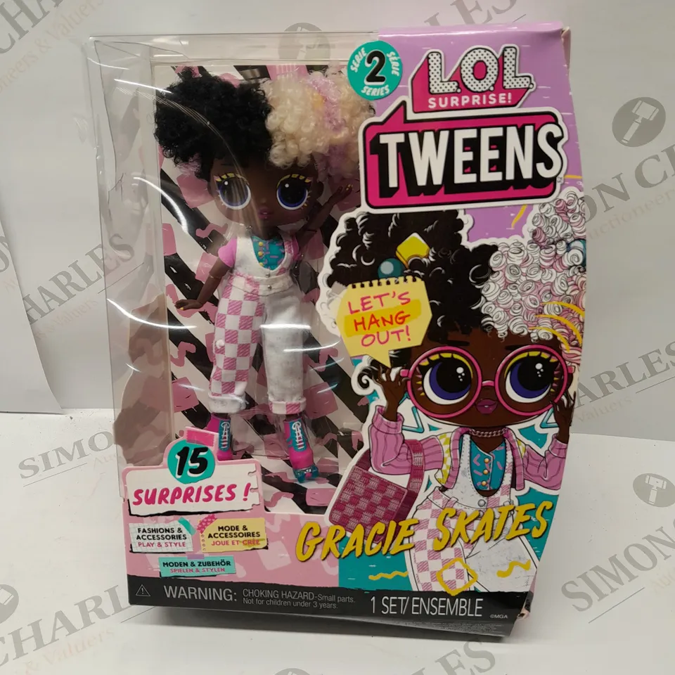 BRAND NEW BOXED L.O.L. SURPRISE! TWEENS GRACIE SKATES