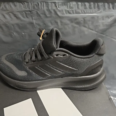 ADIDAS RUNNING RUNFALCON TRAINERS – BLACK, UK 4