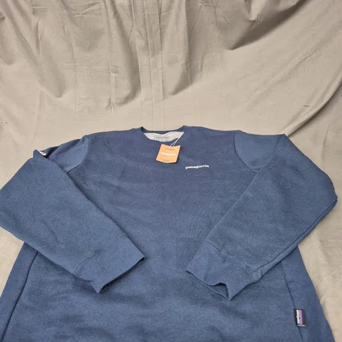 PATAGONIA FITZ ROY ICON UPRISAL CREW SWEATSHIRT - SIZE M 