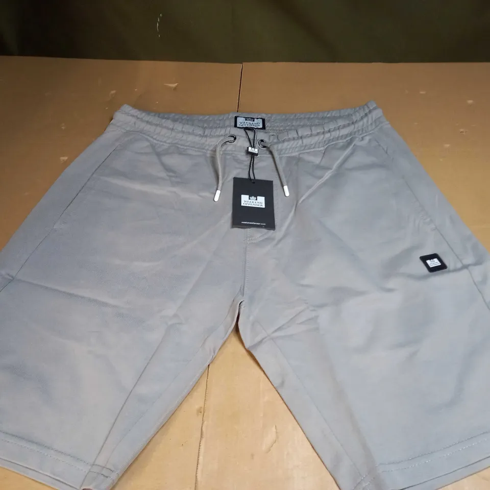 WEEKEND OFFENDER GREY SHORTS SIZE L