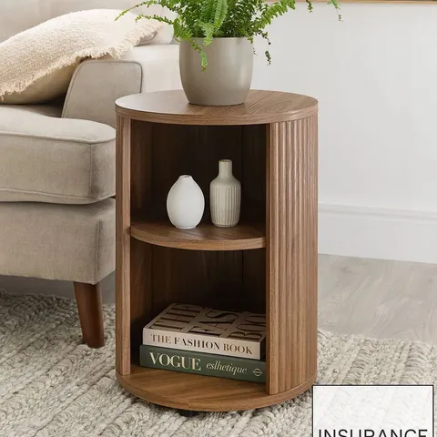 CARINA SIDE TABLE - MID OAK