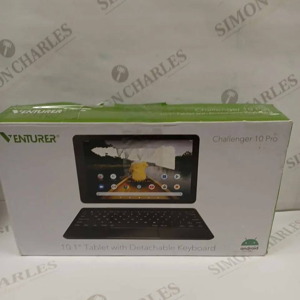 VENTURER CHALLENGER 10 PRO 10.1" TABLET WITH DETACHABLE KEYBOARD 