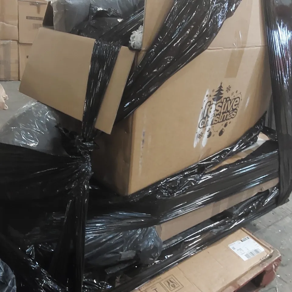 PALLET CONTAINING A LARGE QUANTITY OF ASSORTED GARDEN FURNITURE PARTS ECT