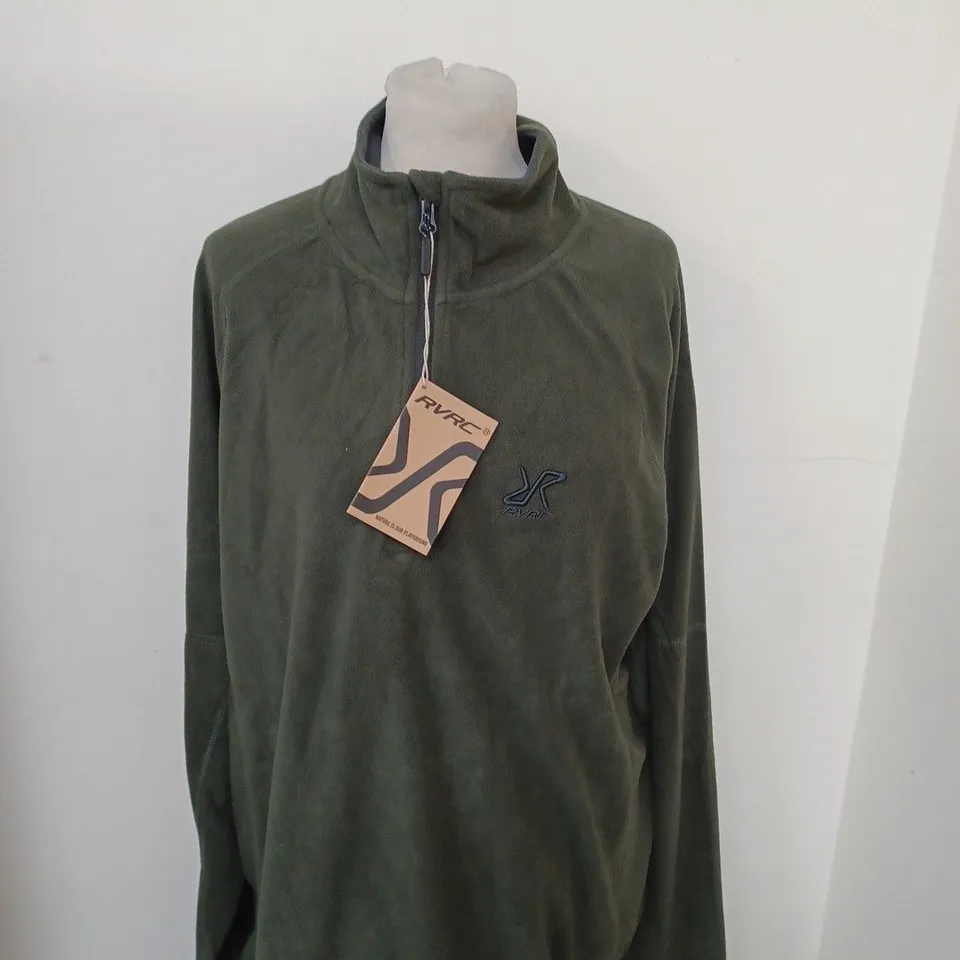 REVOLUTION RACE HALF ZIP FLEECE SIZE 3XL