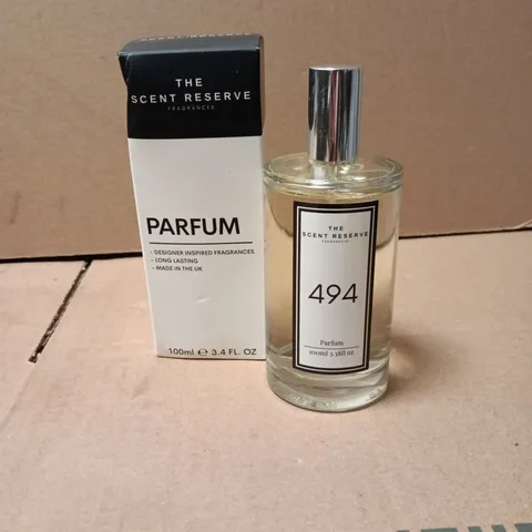 BOXED THE SCENT RESERVE 494 PARFUM - 100ML