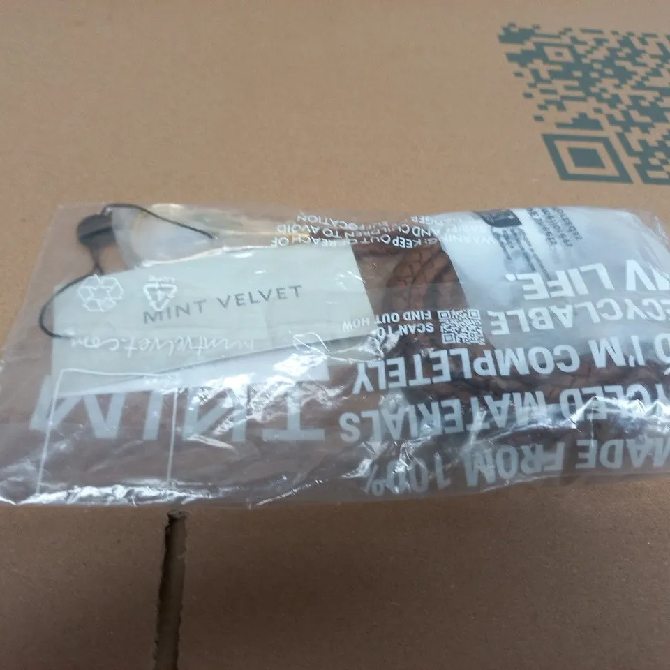 MINT VELVET TAN LEATHER BELT – WOMEN'S ACCESSORY