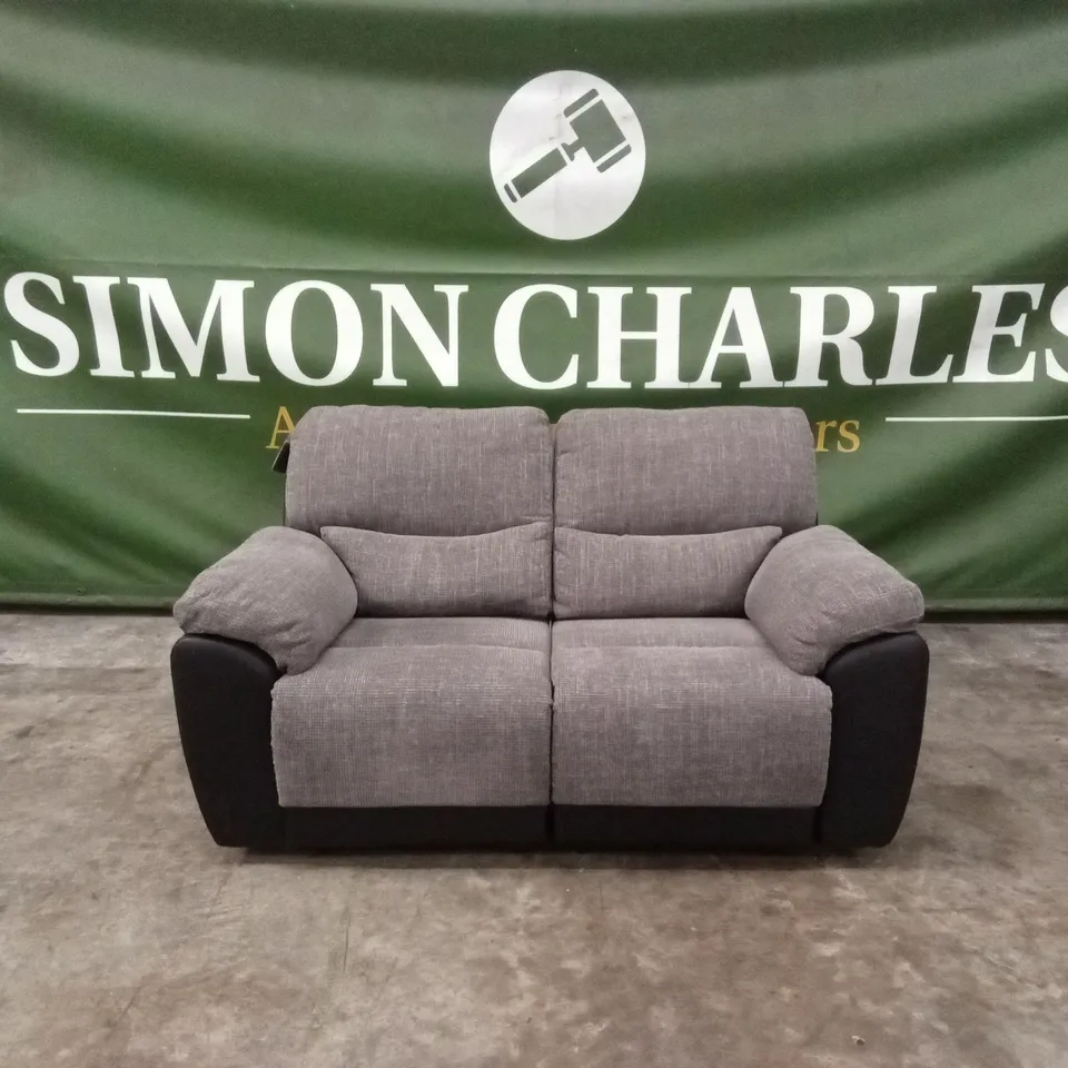 SANTORI 2 SEATER HIGH BACK RECLINER SOFA RRP £749