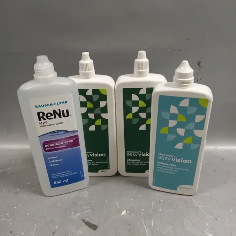 APPROXIMATELY 20 ASSORTED CONTACT LENS SOLUTION BOTTLES - COLLECTION ONLY