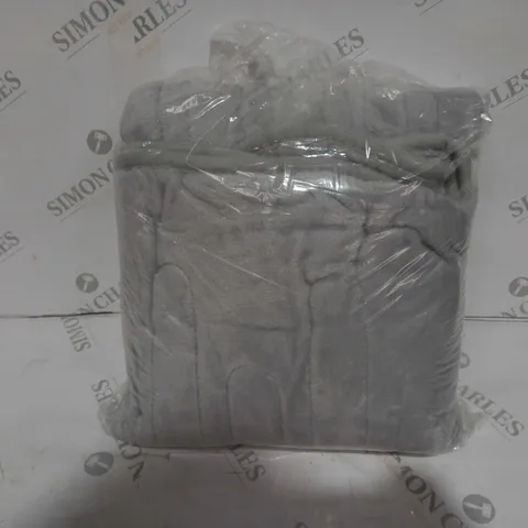 BOXED COZEE HOME HEATED BLANKET IN LIGHT GREY